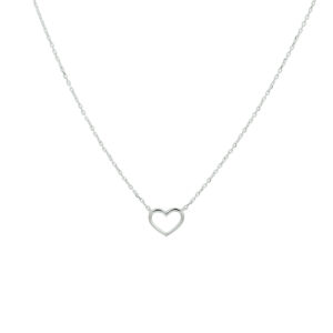 collier hart 40 - 42 - 44 cm 14K witgoud