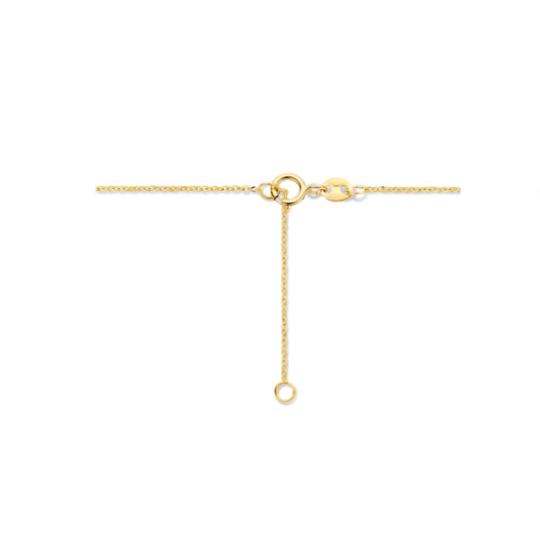 collier infinity 41,5 - 44,5 cm 14K geelgoud - Afbeelding 3