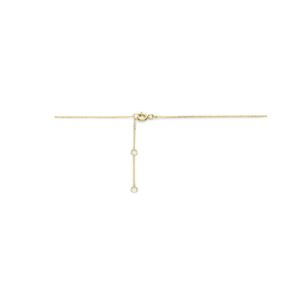collier love 40 – 42 – 44 cm 14K geelgoud - Afbeelding 3