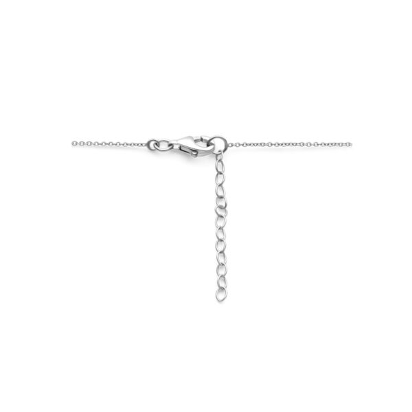 collier paard 36 + 3 cm zilver gerhodineerd - Afbeelding 3