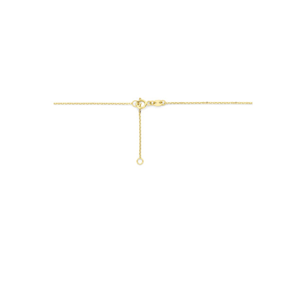 collier parels 42 - 45 cm 14K geelgoud - Afbeelding 3