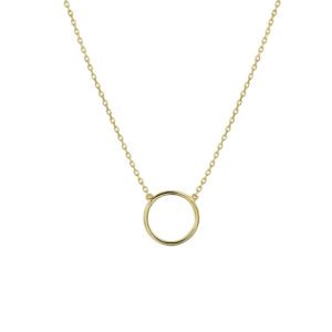 collier rondje 0,8 mm 40 - 44 cm 14K geelgoud