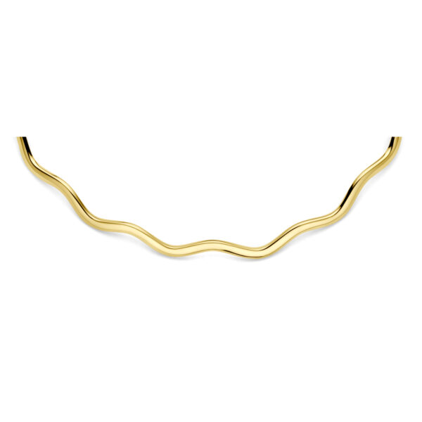 collier spang 3,5 mm 41 + 4 cm 14K geelgoud