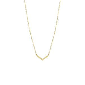 collier v 0,8 mm 40-42-44 cm 14K geelgoud