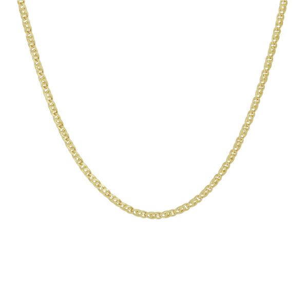 collier valkenoog 1,9 mm 45 cm 14K geelgoud