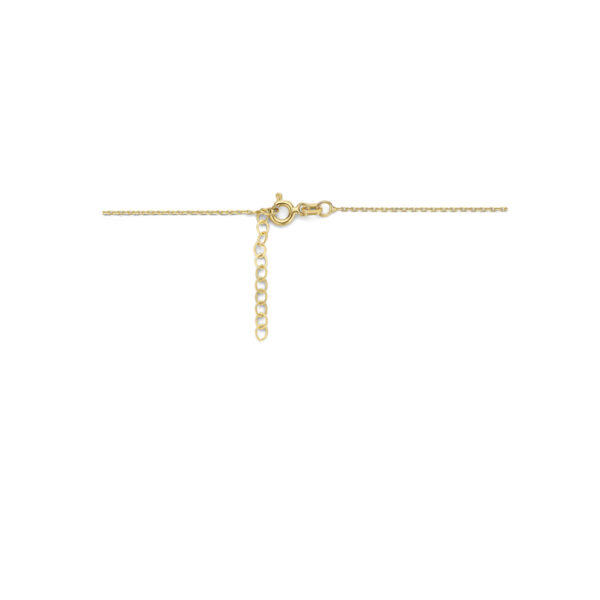 collier zirkonia 41 + 4 cm 14K geelgoud - Afbeelding 3