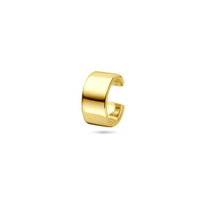 ear cuff 11 mm 1 micron zilver verguld (geel)