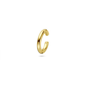 ear cuff 12,5 mm 1 micron zilver verguld (geel)