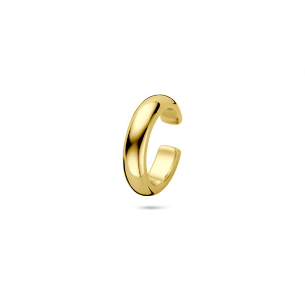 ear cuff 14,5 mm 1 micron zilver verguld (geel)