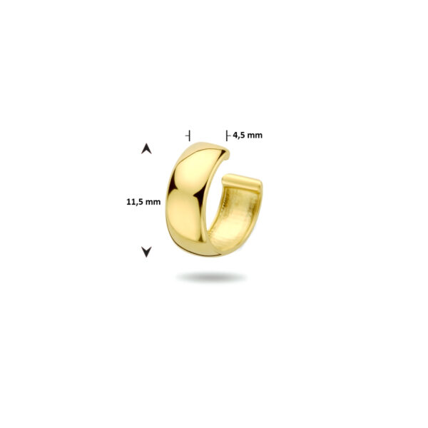 earcuff 14K geelgoud - Afbeelding 3