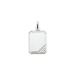 graveerhanger gediamanteerd zilver gerhodineerd