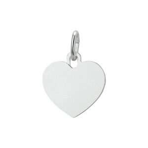 graveerhartje zilver wit
