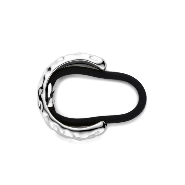 hair cuff gehamerd 11 x 51 mm edelstaal - Afbeelding 2