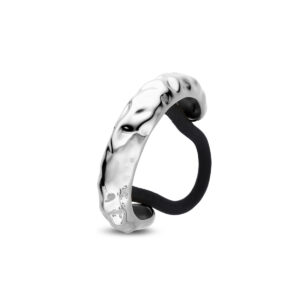 hair cuff gehamerd 11 x 51 mm edelstaal