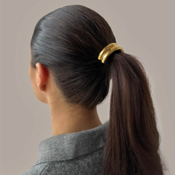 hair cuff ion plating 17 x 53 mm edelstaal - Afbeelding 4