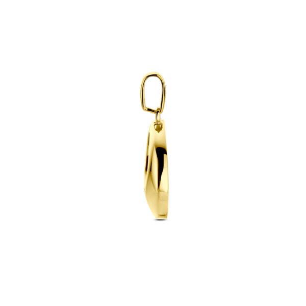 hanger 21 mm 14K geelgoud - Afbeelding 3