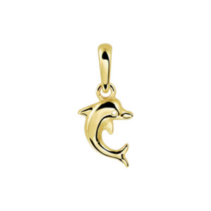 hanger dolfijn 14K geelgoud