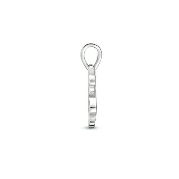 hanger eenhoorn zilver gerhodineerd - Afbeelding 3