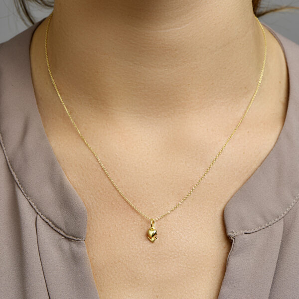 hanger geloof, hoop en liefde 14K geelgoud - Afbeelding 2