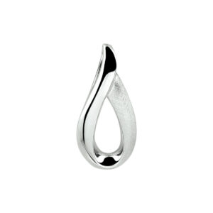 hanger gescratcht zilver gerhodineerd