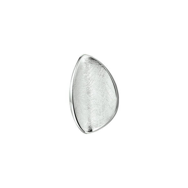 hanger gescratcht zilver gerhodineerd