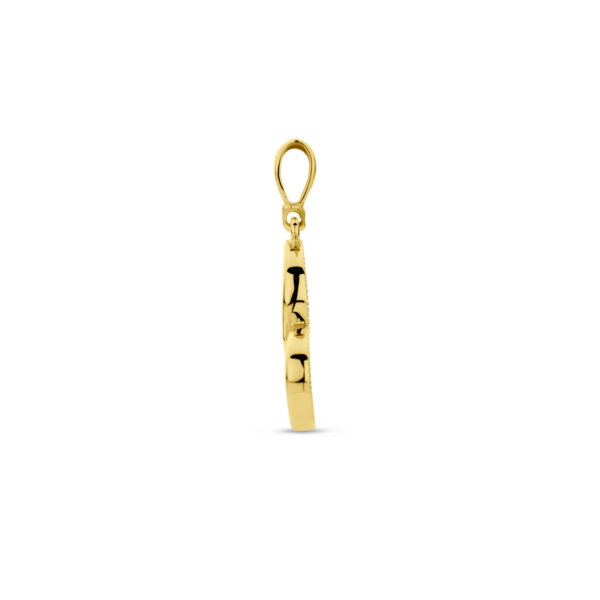 hanger hart 14K geelgoud - Afbeelding 3