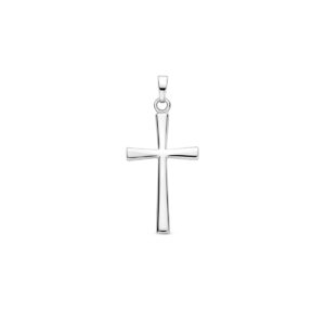 hanger kruis 26 mm zilver gerhodineerd