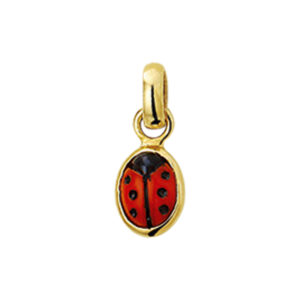 hanger lieveheersbeestje 14K geelgoud