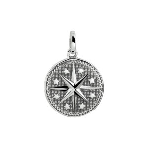 hanger oxi ster zilver geoxideerd