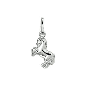 hanger paard zilver gerhodineerd