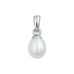 hanger parel 14K witgoud