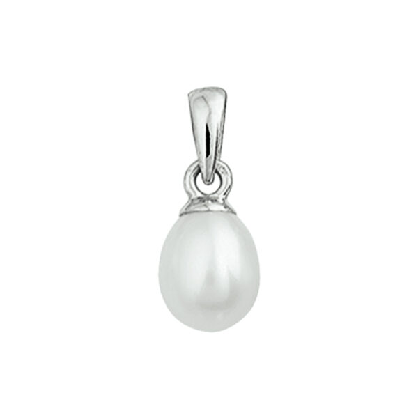 hanger parel 14K witgoud
