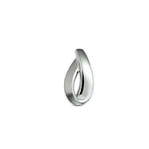hanger poli/mat zilver gerhodineerd