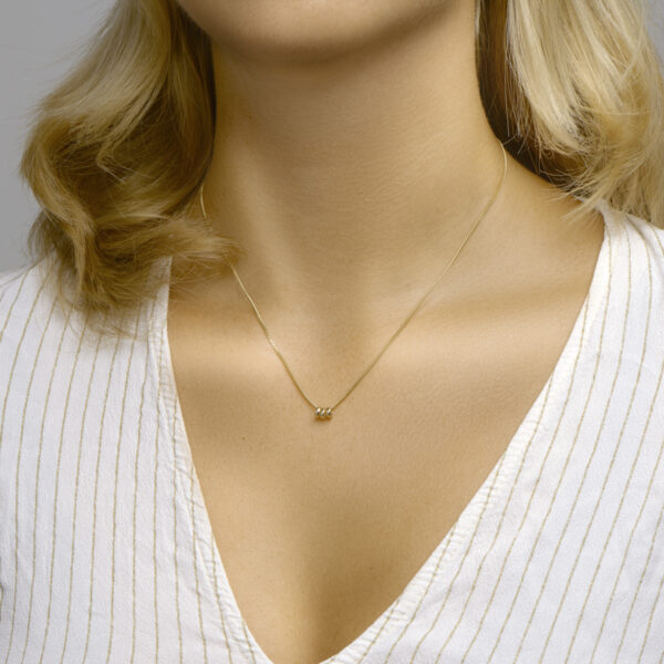hanger ringetjes 14K geelgoud - Afbeelding 2