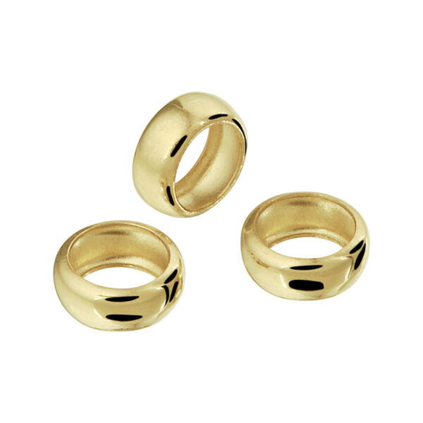 hanger ringetjes 14K geelgoud - Afbeelding 3