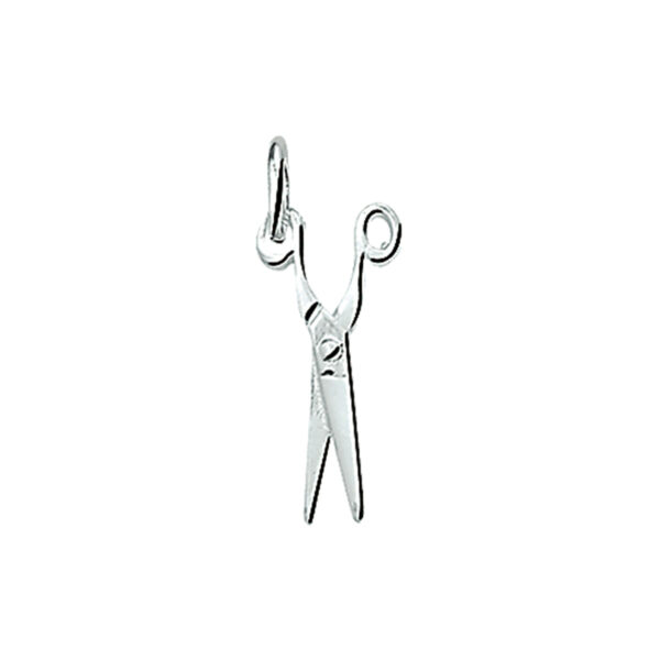 hanger schaar zilver wit