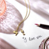 hanger sleutel 14K geelgoud - Afbeelding 4