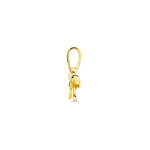 hanger strik 12 mm 14K geelgoud - Afbeelding 3
