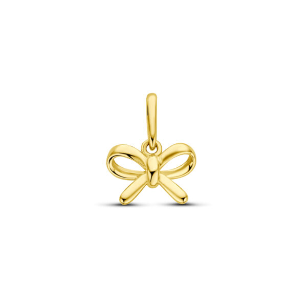 hanger strik 12 mm 14K geelgoud