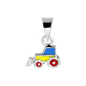 hanger tractor zilver gerhodineerd