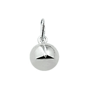 hanger voetbal zilver wit