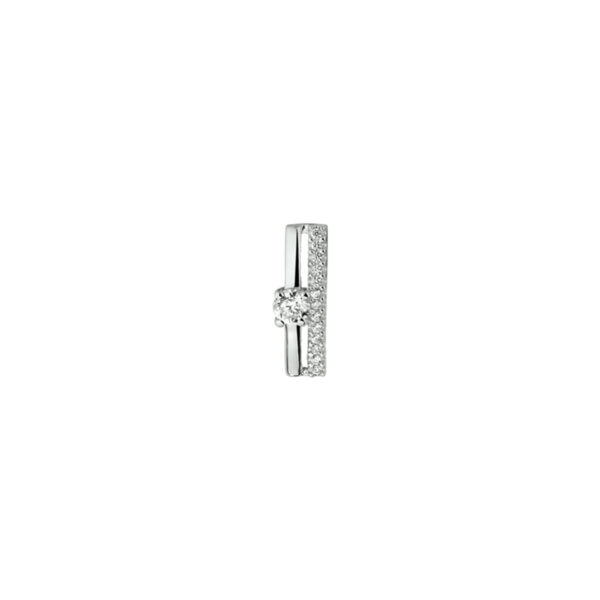 hanger zirkonia zilver gerhodineerd