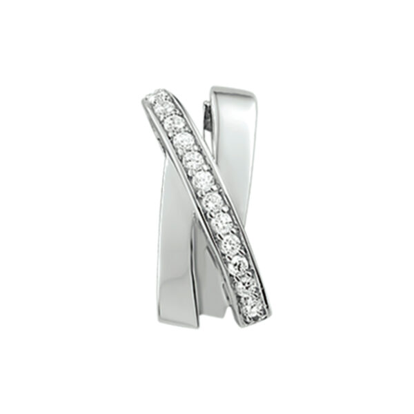 hanger zirkonia zilver gerhodineerd