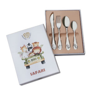 kinderbestek safari edelstaal