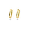 klapoorringen 15 mm 14K geelgoud