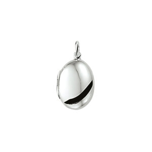 medaillon zilver gerhodineerd
