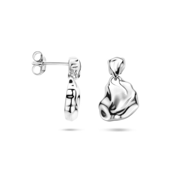 oorhangers 16 mm zilver gerhodineerd - Afbeelding 3