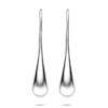 oorhangers franse haak 38 mm zilver gerhodineerd - Afbeelding 3