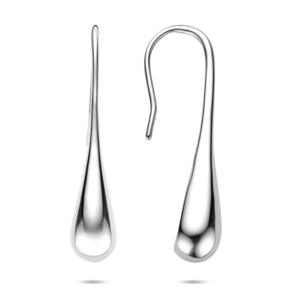oorhangers franse haak 38 mm zilver gerhodineerd