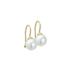 oorhangers parel franse haak 14K geelgoud